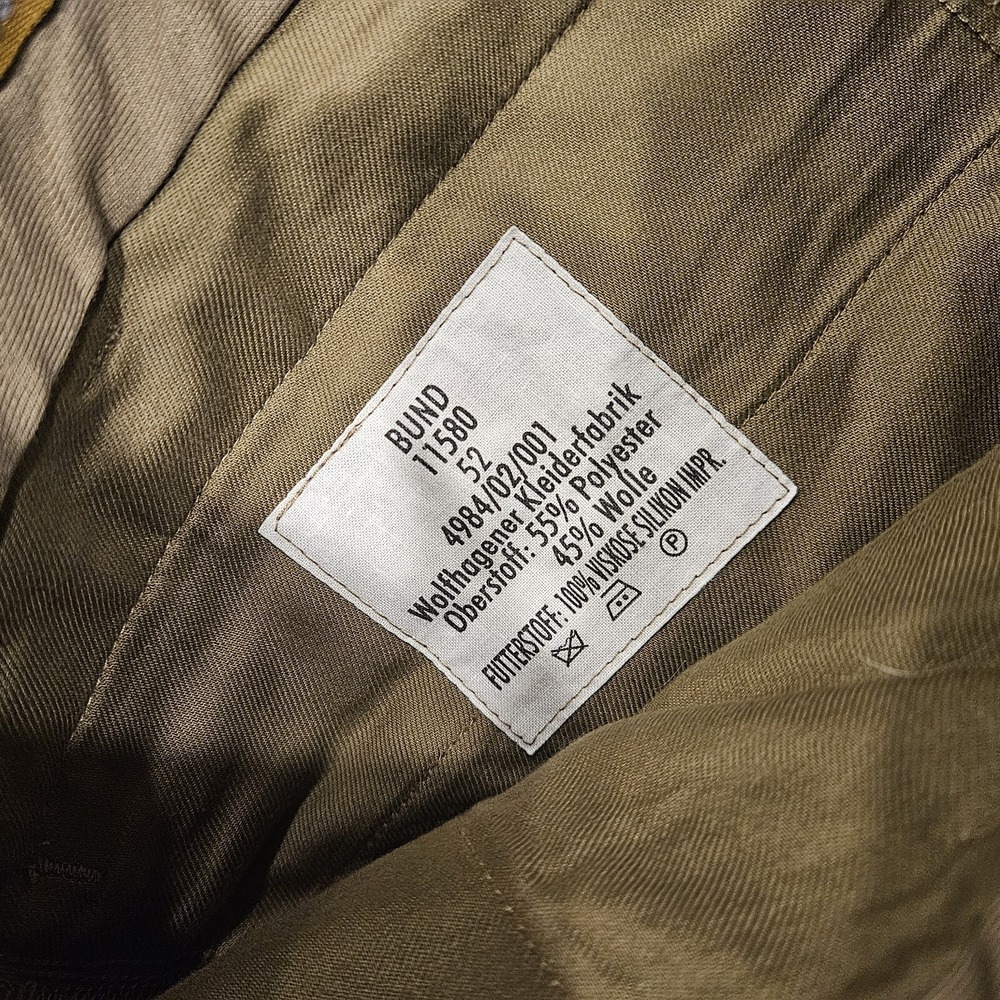 Bund Pants Mens 52 Tan Straight Leg Dress Pants 32X29 - Picture 3 of 8